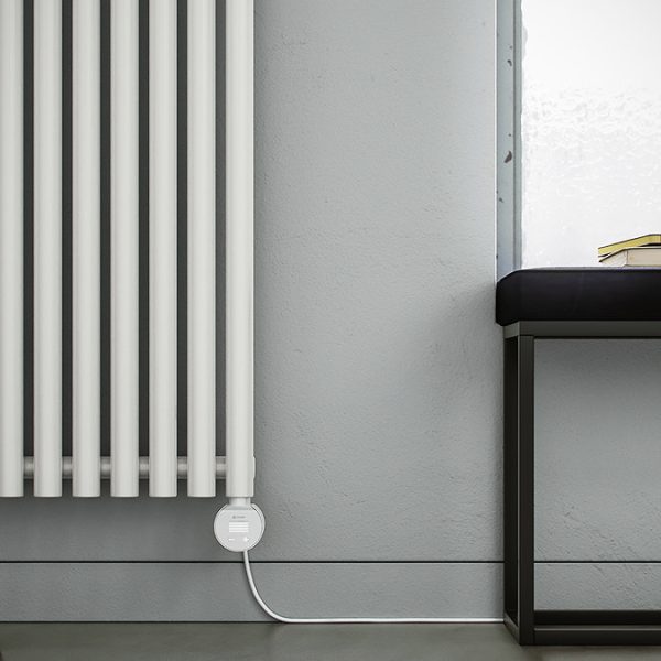 Terma Rolo Room E (Wi Fi Controlled) H2000 X W590mm White Electric Radiator with 1.5kw VEO Heating Element - Image 4