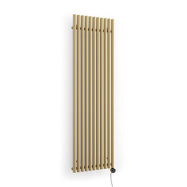 Terma Rolo Room E (Wi Fi Controlled) H2000 X W590mm Brass Electric Radiator with 1.5kw VEO Heating Element - Image 3
