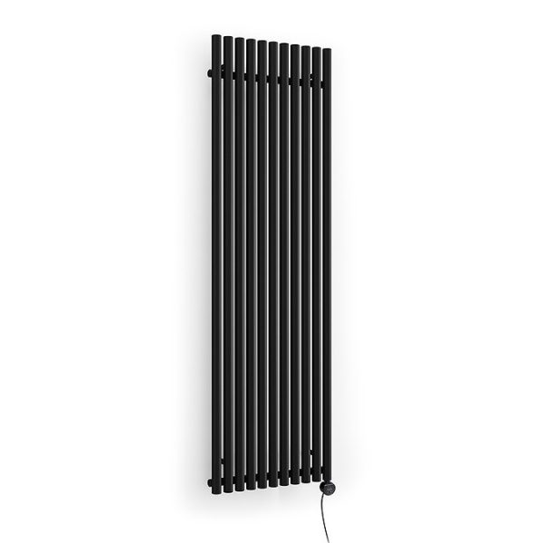Terma Rolo Room E (Wi Fi Controlled) H2000 X W590mm Heban Black Electric Radiator with 1.5kw VEO Heating Element - Image 3