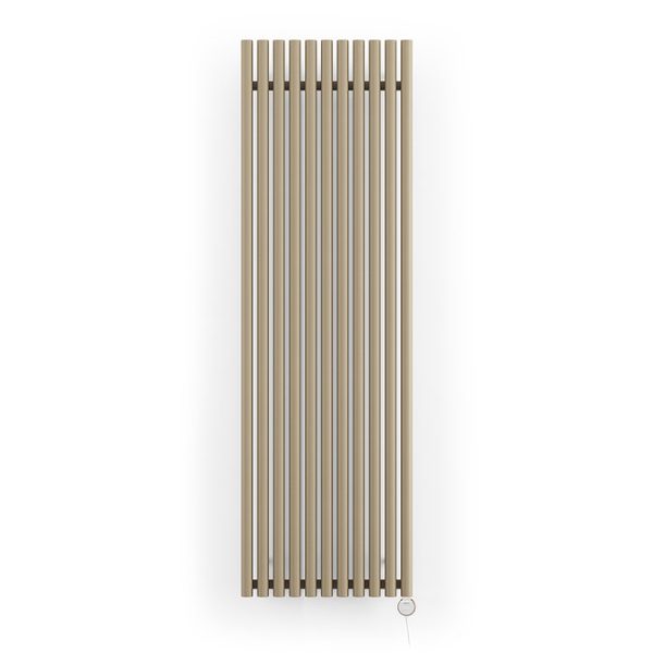 Terma Rolo Room E (Wi Fi Controlled) H2000 X W590mm Quartz Mocha Electric Radiator with 1.5kw VEO Heating Element - Image 5