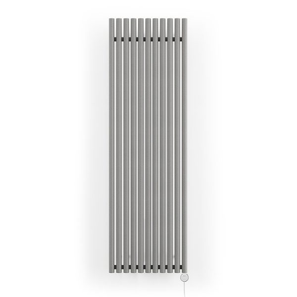 Terma Rolo Room E (Wi Fi Controlled) H2000 X W590mm Salt n Pepper Electric Radiator with 1.5kw VEO Heating Element - Image 4