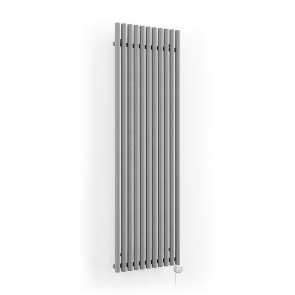 Terma Rolo Room E (Wi Fi Controlled) H2000 X W590mm Salt n Pepper Electric Radiator with 1.5kw VEO Heating Element - Image 5