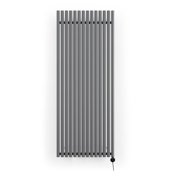 Terma Rolo Room E (Wi Fi Controlled) H2000 X W755mm Modern Grey Electric Radiator with 2kw VEO Heating Element - Image 5