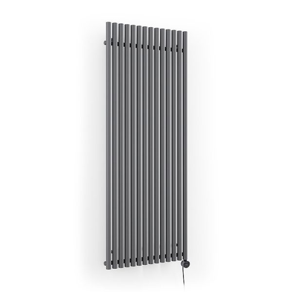 Terma Rolo Room E (Wi Fi Controlled) H2000 X W755mm Modern Grey Electric Radiator with 2kw VEO Heating Element - Image 6