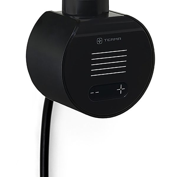 Terma Rolo Room E (Wi Fi Controlled) H2000 X W755mm Heban Black Electric Radiator with 2kw VEO Heating Element - Image 5