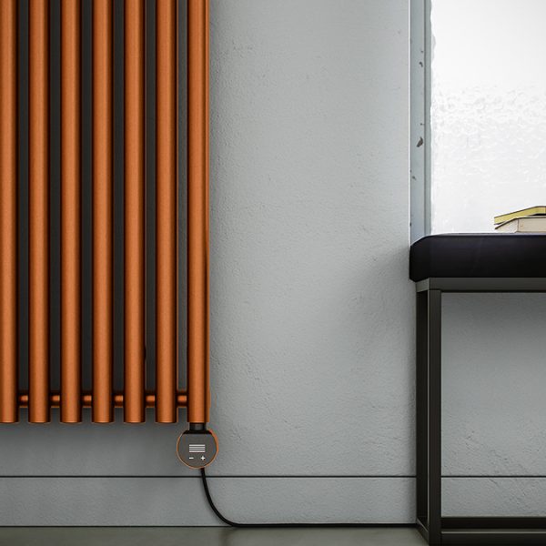 Terma Rolo Room E (Wi Fi Controlled) H2000 X W755mm True Copper Electric Radiator with 2kw VEO Heating Element - Image 5