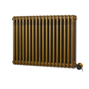 Terma Colorado (Wi Fi Controlled) H600 x W834mm Brass Lacquer Electric Radiator with 1kw VEO Heating Element