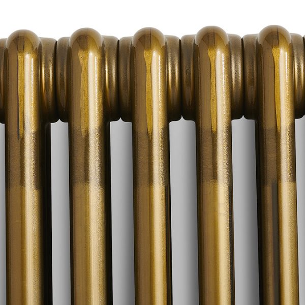 Terma Colorado (Wi Fi Controlled) H600 x W834mm Brass Lacquer Electric Radiator with 1kw VEO Heating Element - Image 6