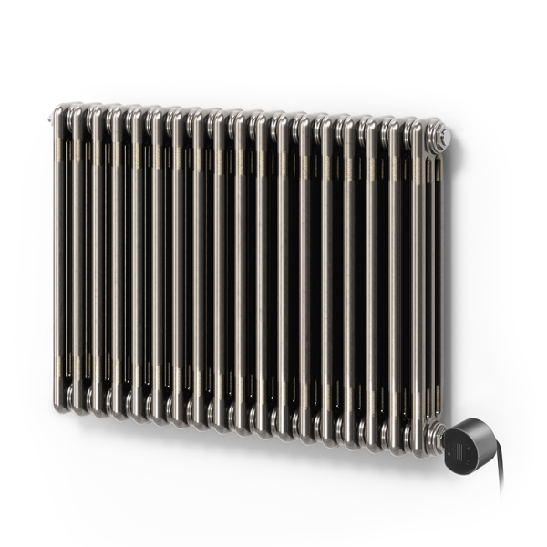 Terma Colorado (Wi Fi Controlled) H600 x W834mm Clear Lacquer Electric Radiator with 1kw VEO Heating Element