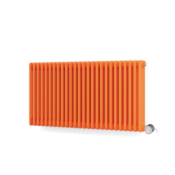 Terma Colorado (Wi Fi Controlled) H600 x W1194mm Orange Electric Radiator with 1.5kw VEO Heating Element - Image 4