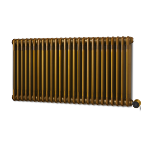 Terma Colorado (Wi Fi Controlled) H600 x W1194mm Brass Lacquer Electric Radiator with 1.5kw VEO Heating Element