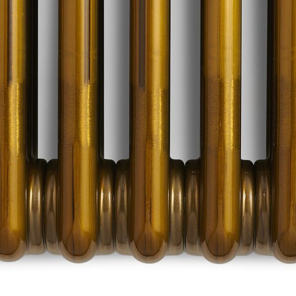 Terma Colorado (Wi Fi Controlled) H600 x W1194mm Brass Lacquer Electric Radiator with 1.5kw VEO Heating Element - Image 6