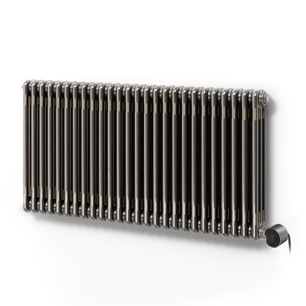 Terma Colorado (Wi Fi Controlled) H600 x W1194mm Clear Lacquer Electric Radiator with 1.5kw VEO Heating Element