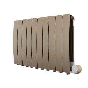 Terma Bergamo (Wi Fi Controlled) H590 x W800mm Quartz Mocha Electric Radiator with 1.2kw VEO Heating Element