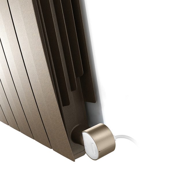 Terma Bergamo (Wi Fi Controlled) H590 x W800mm Quartz Mocha Electric Radiator with 1.2kw VEO Heating Element - Image 5