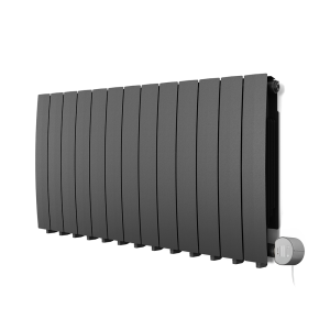 Terma Bergamo (Wi Fi Controlled) H590 x W1040mm Graphite Electric Radiator with 1.5kw VEO Heating Element