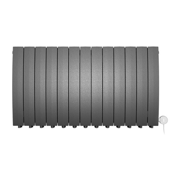 Terma Bergamo (Wi Fi Controlled) H590 x W1040mm Graphite Electric Radiator with 1.5kw VEO Heating Element - Image 3