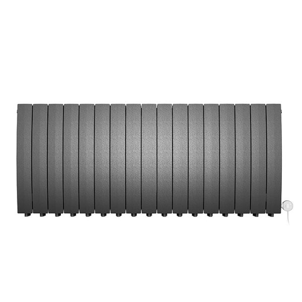 Terma Bergamo (Wi Fi Controlled) H590 x W1360mm Graphite Electric Radiator with 2kw VEO Heating Element - Image 3