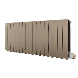 Terma Bergamo (Wi Fi Controlled) H590 x W1360mm Quartz Mocha Electric Radiator with 2kw VEO Heating Element