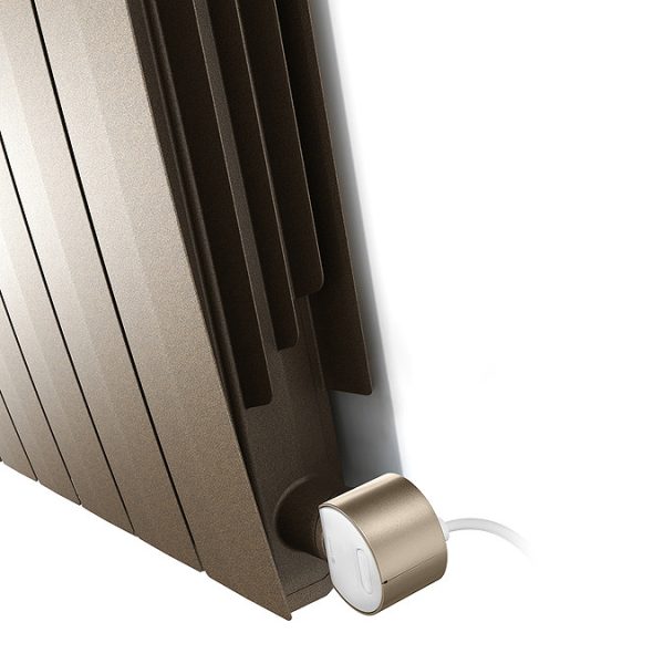 Terma Bergamo (Wi Fi Controlled) H590 x W1360mm Quartz Mocha Electric Radiator with 2kw VEO Heating Element - Image 5