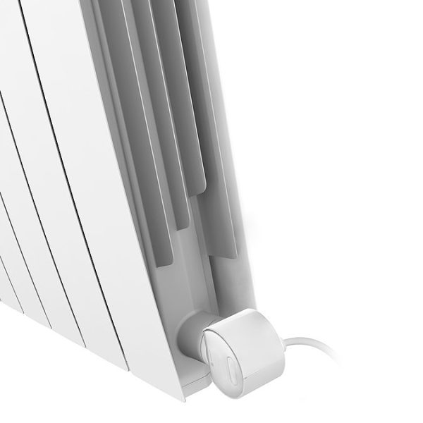 Terma Bergamo (Wi Fi Controlled) H590 x W1360mm Matt White Electric Radiator with 2kw VEO Heating Element - Image 5