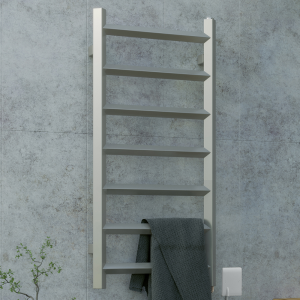 Terma Crystal H840 x W400mm Sparkling Gravel Electric Towel Rail with 200w SIM Element