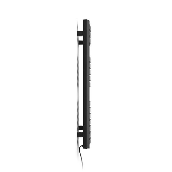 Terma Dexter (Wi Fi Controlled) H860 x W400mm Matt Black Electric Towel Rail with 300w VEO Heating Element - Image 5