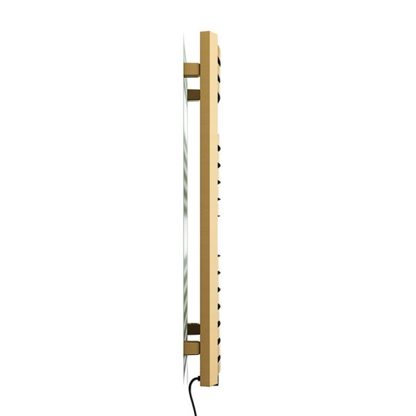 Terma Dexter (Wi Fi Controlled) H860 x W400mm Brass Electric Towel Rail with 300w VEO Heating Element - Image 5