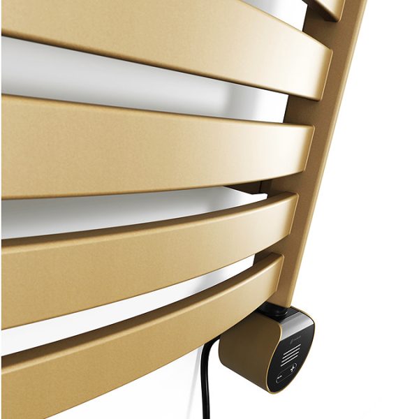 Terma Dexter (Wi Fi Controlled) H860 x W400mm Brass Electric Towel Rail with 300w VEO Heating Element - Image 6