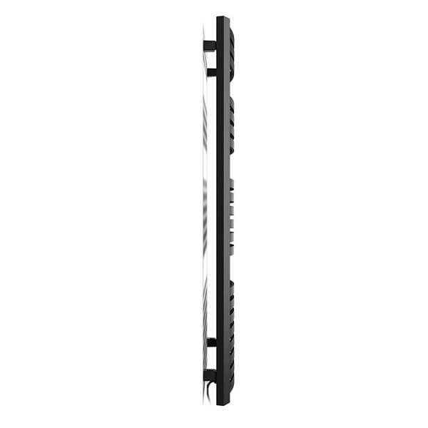 Terma Dexter (Wi Fi Controlled) H1220 x W500mm Matt Black Electric Towel Rail with 600w VEO Heating Element - Image 5
