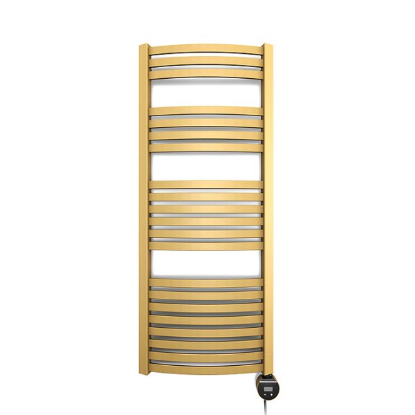 Terma Dexter (Wi Fi Controlled) H1220 x W500mm Brass Electric Towel Rail with 600w VEO Heating Element - Image 3