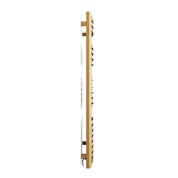 Terma Dexter (Wi Fi Controlled) H1220 x W500mm Brass Electric Towel Rail with 600w VEO Heating Element - Image 5