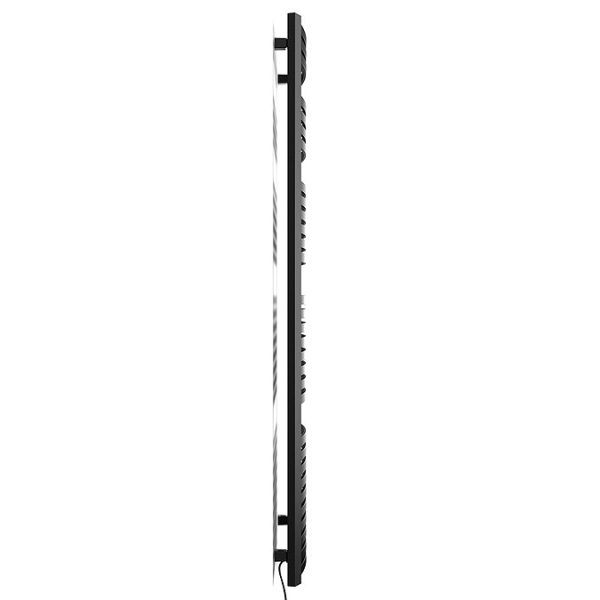 Terma Dexter (Wi Fi Controlled) H1760 x W500mm Matt Black Electric Towel Rail with 800w VEO Heating Element - Image 5