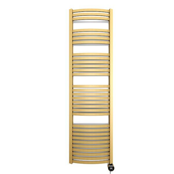 Terma Dexter (Wi Fi Controlled) H1760 x W500mm Brass Electric Towel Rail with 800w VEO Heating Element - Image 3