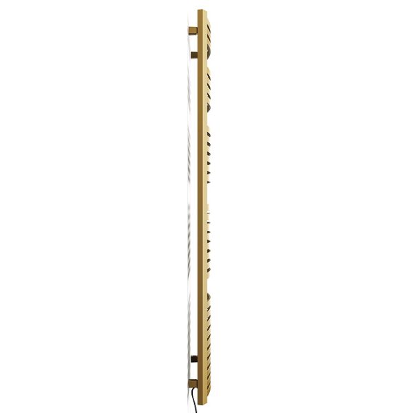 Terma Dexter (Wi Fi Controlled) H1760 x W500mm Brass Electric Towel Rail with 800w VEO Heating Element - Image 5