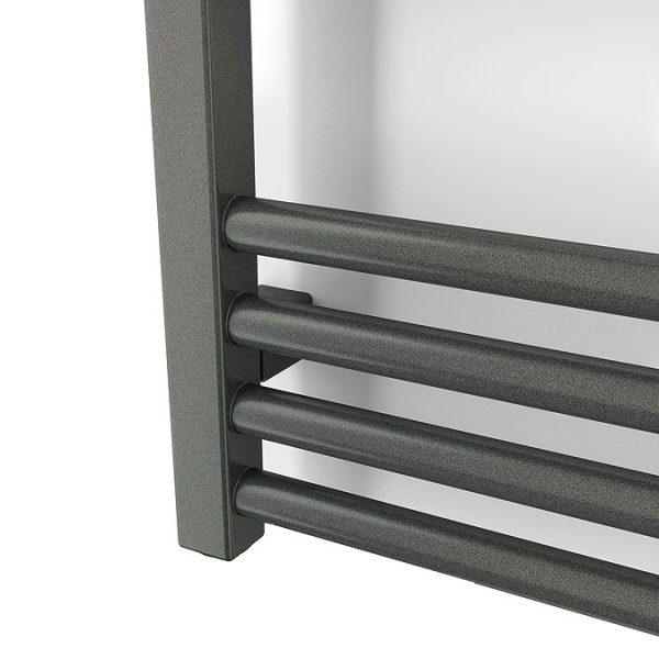 Terma Fiona Sparkling Grey 650 x 500mm Electric Towel Rail with 300W SIM Element - Image 7