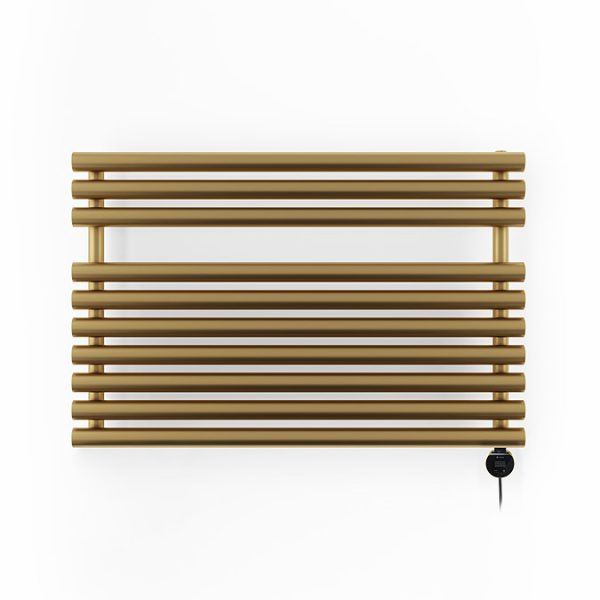 Terma Rolo Towel (Wi Fi Controlled) H590 x W900mm Brass Electric Towel Rail with 600w VEO Heating Element - Image 3