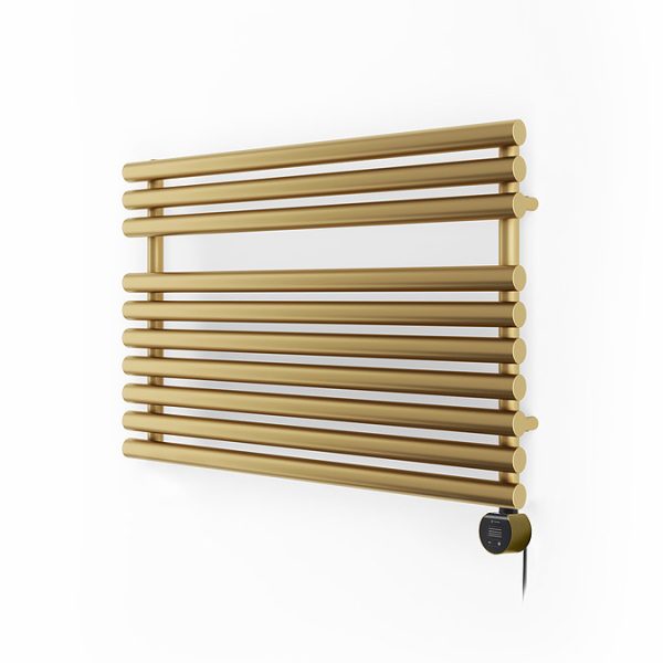Terma Rolo Towel (Wi Fi Controlled) H590 x W900mm Brass Electric Towel Rail with 600w VEO Heating Element - Image 4