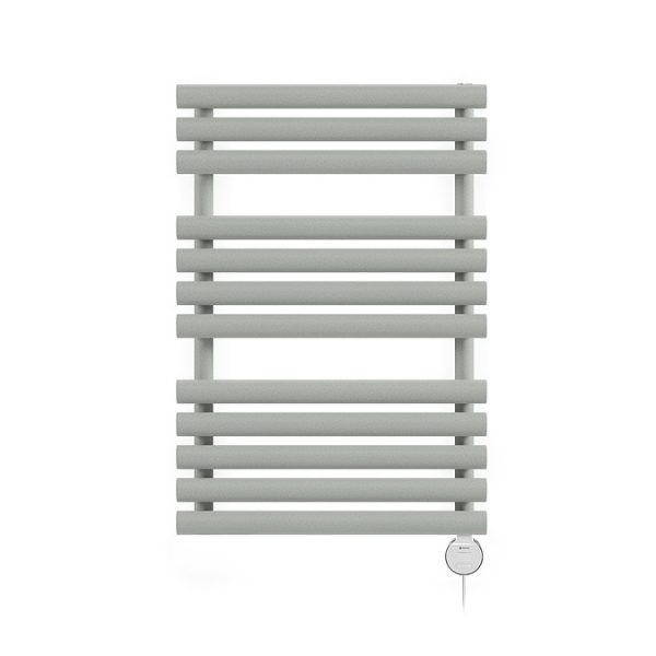 Terma Rolo Towel (Wi Fi Controlled) H755 x W520mm Salt n Pepper Electric Towel Rail with 400w VEO Heating Element - Image 3