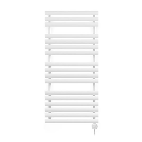 Terma Rolo Towel (Wi Fi Controlled) H1085 x W520mm White Electric Towel Rail with 600w VEO Heating Element - Image 3