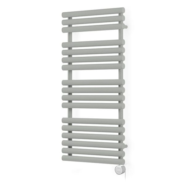 Terma Rolo Towel (Wi Fi Controlled) H1085 x W520mm Salt n Pepper Electric Towel Rail with 600w VEO Heating Element - Image 4