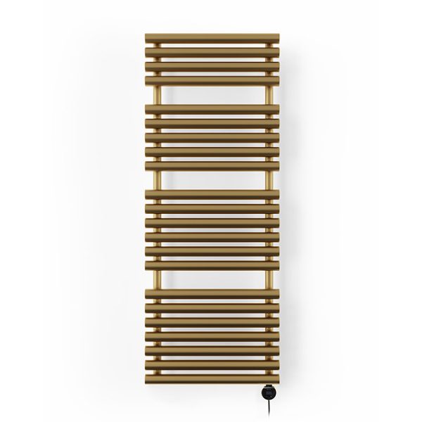 Terma Rolo Towel (Wi Fi Controlled) H1360 x W520mm Brass Electric Towel Rail with 800w VEO Heating Element - Image 3