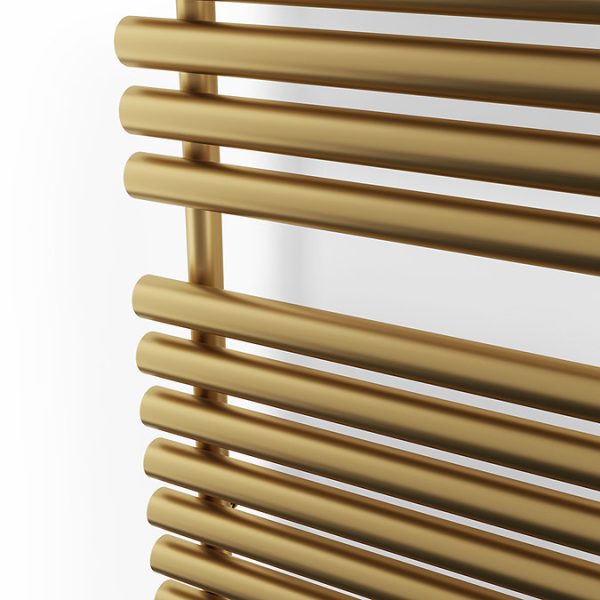 Terma Rolo Towel (Wi Fi Controlled) H1360 x W520mm Brass Electric Towel Rail with 800w VEO Heating Element - Image 5