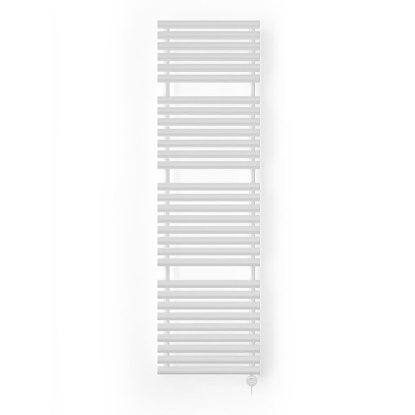 Terma Rolo Towel (Wi Fi Controlled) H1800 x W520mm White Electric Towel Rail with 1kw VEO Heating Element - Image 3
