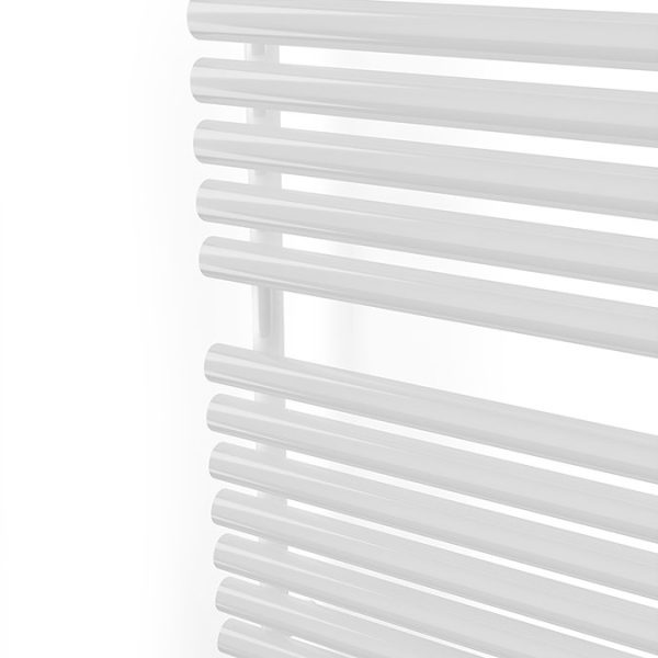 Terma Rolo Towel (Wi Fi Controlled) H1800 x W520mm White Electric Towel Rail with 1kw VEO Heating Element - Image 5