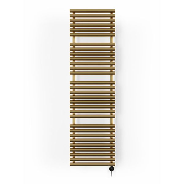 Terma Rolo Towel (Wi Fi Controlled) H1800 x W520mm Brass Electric Towel Rail with 1kw VEO Heating Element - Image 3