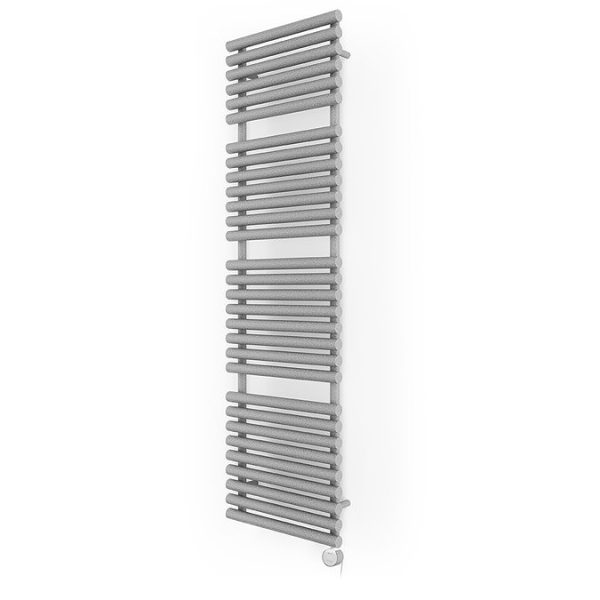 Terma Rolo Towel (Wi Fi Controlled) H1800 x W520mm Salt n Pepper Electric Towel Rail with 1kw VEO Heating Element - Image 4
