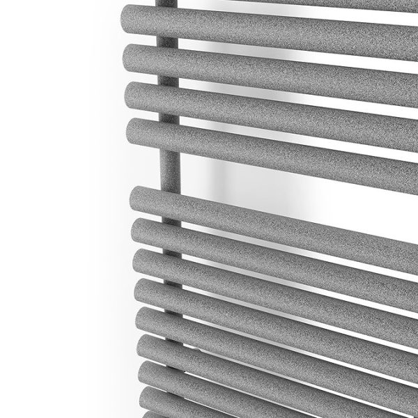 Terma Rolo Towel (Wi Fi Controlled) H1800 x W520mm Salt n Pepper Electric Towel Rail with 1kw VEO Heating Element - Image 5
