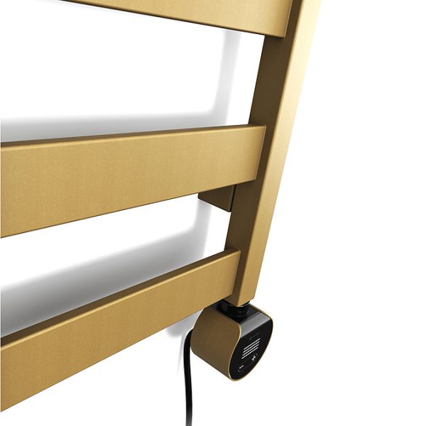 Terma Vivo (Wi Fi Controlled) H1390 x W300mm Brass Electric Towel Rail with 400w VEO Heating Element - Image 5