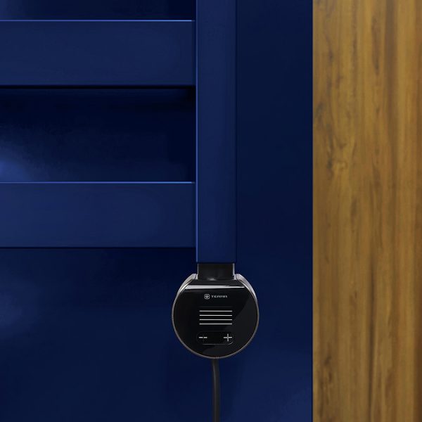 Terma Vivo (Wi Fi Controlled) H1390 x W300mm Denim Electric Towel Rail with 400w VEO Heating Element - Image 5